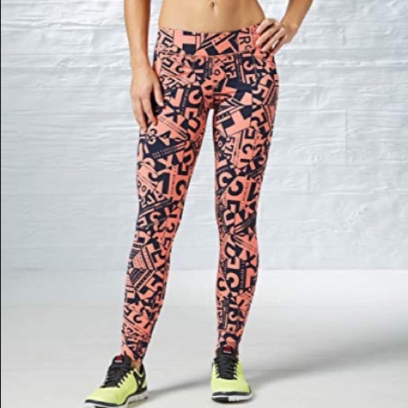 Reebok Pants - Reebok printed leggings